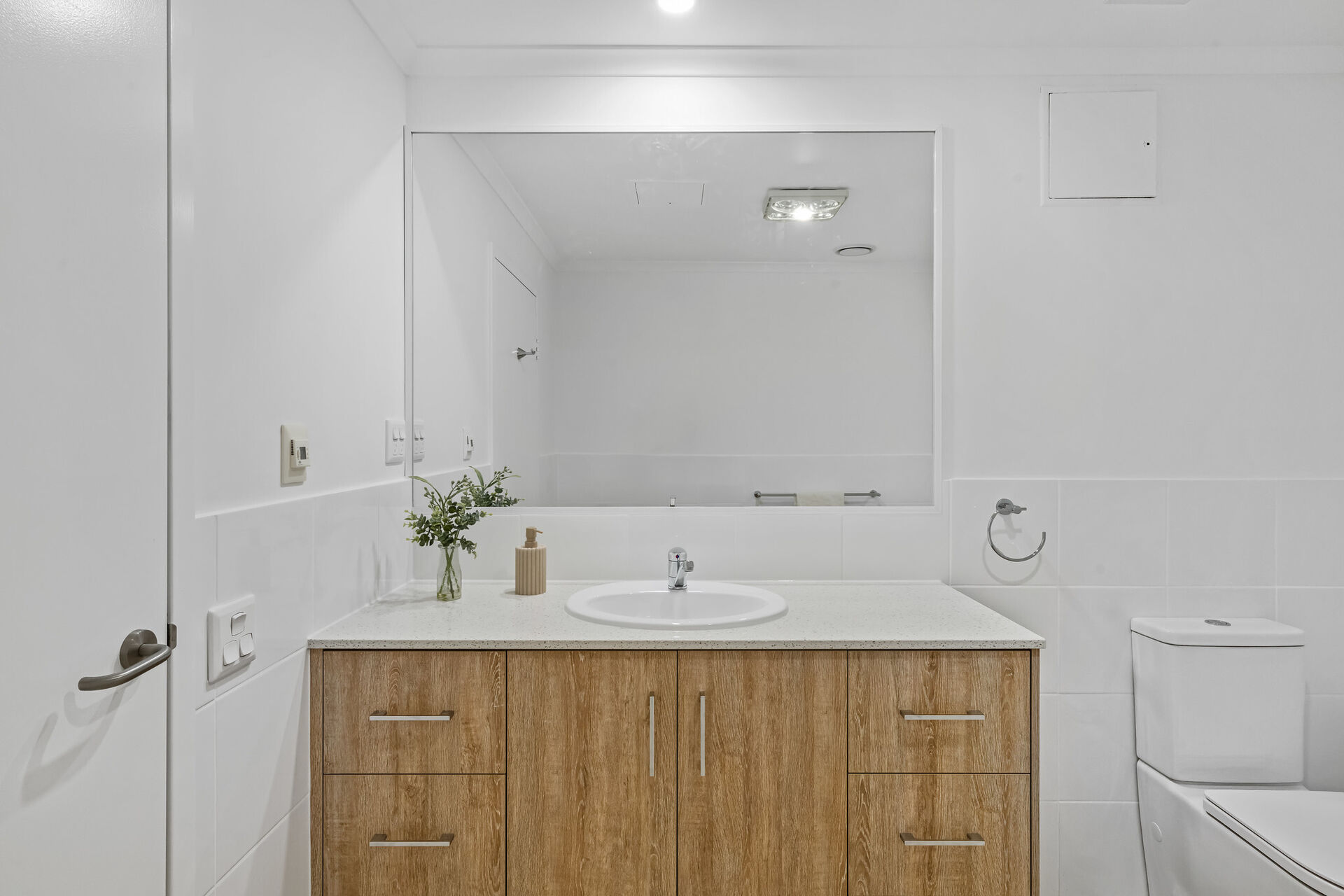 Spacious bathroom with large shower, BaptistCare Watermark Wagga Wagga