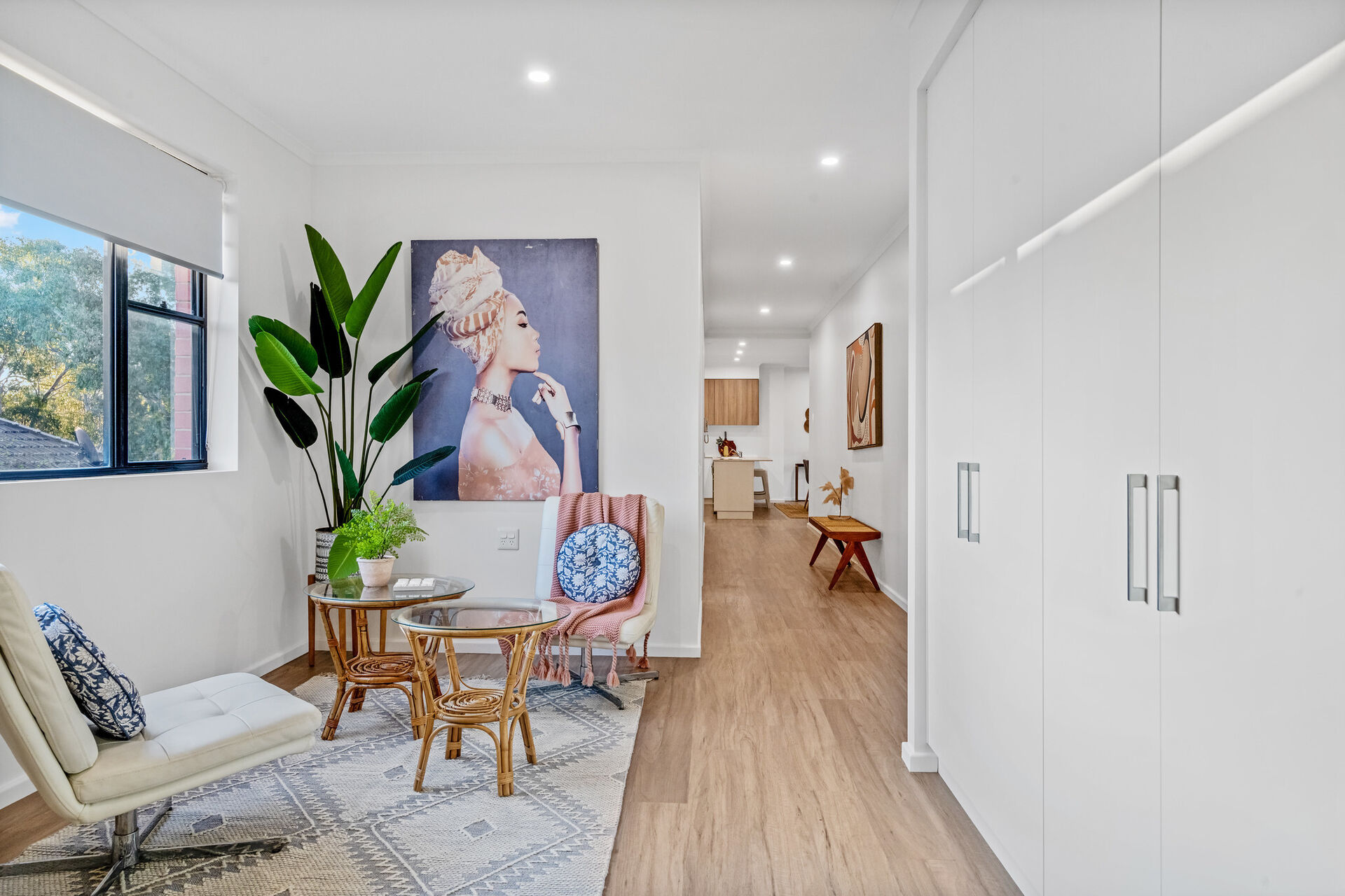 Hallway and second lounge area, BaptistCare Watermark Wagga Wagga