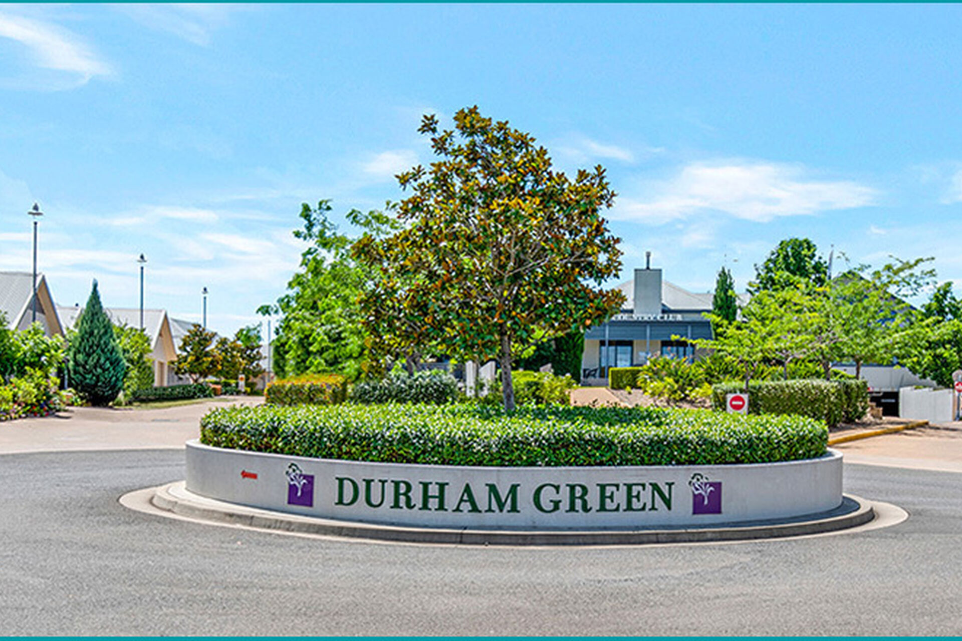 roundabout for resident safety at baptistcare durham green retirement village in menangle nsw