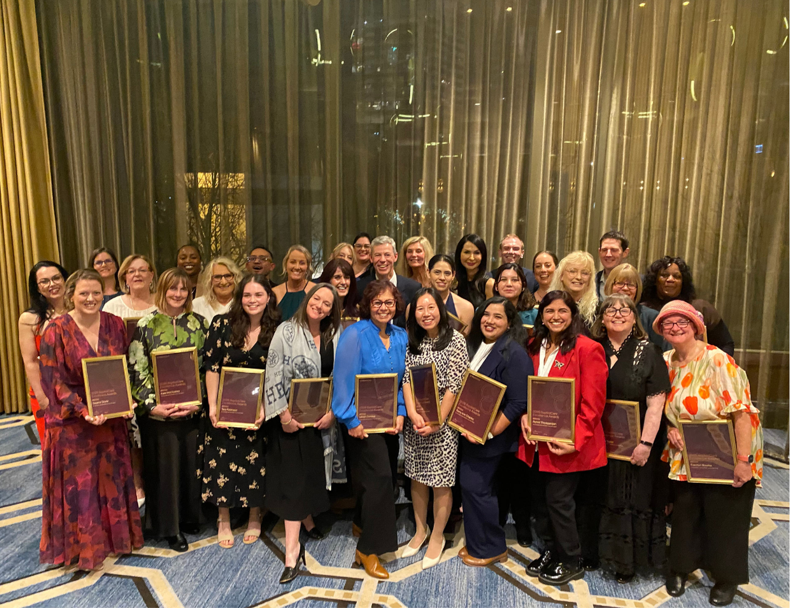 Baptist Care 2026 Excellence Award recipients