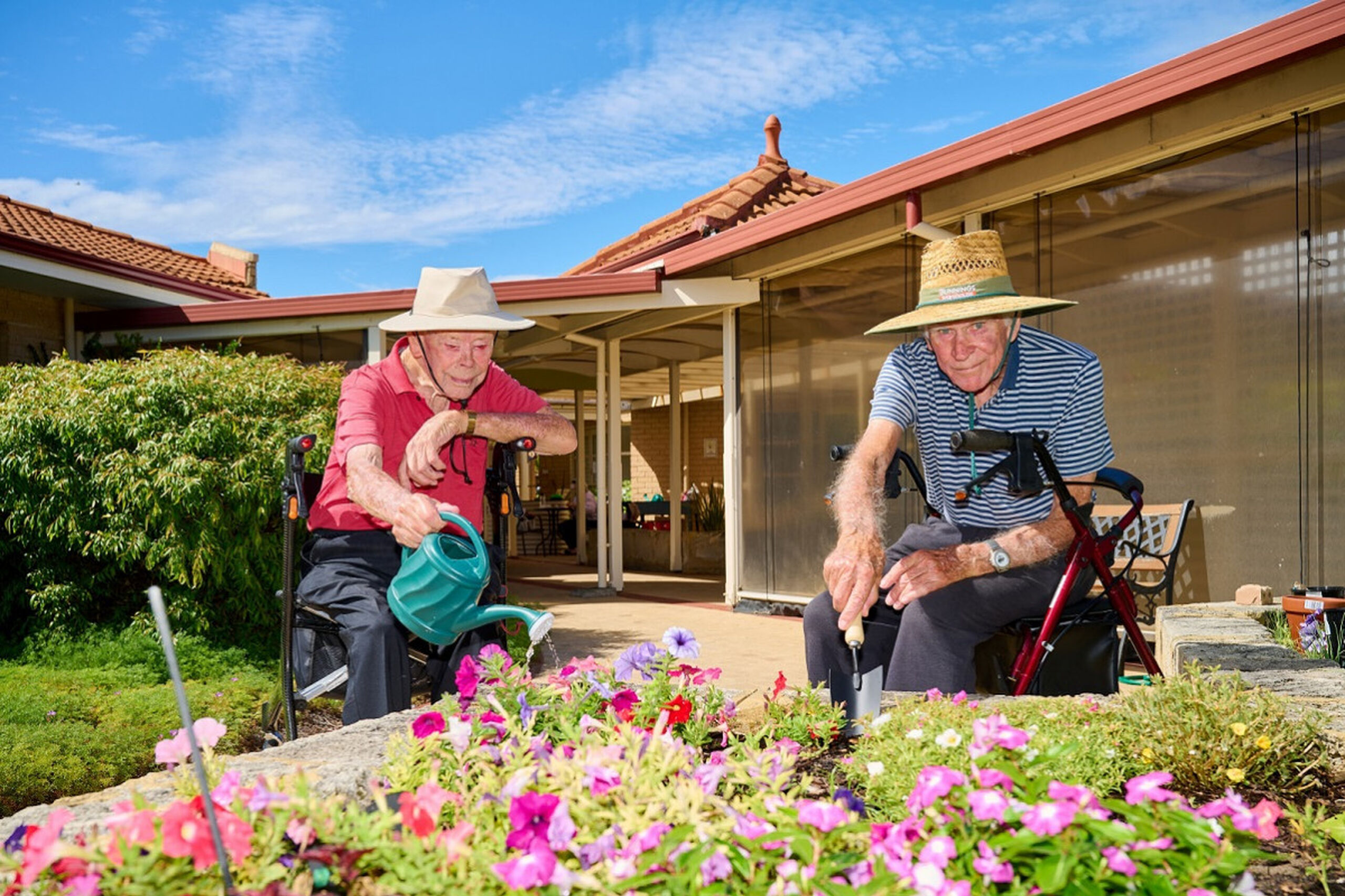 Baptistcare Gracehaven residential care seniors new friendship blooms