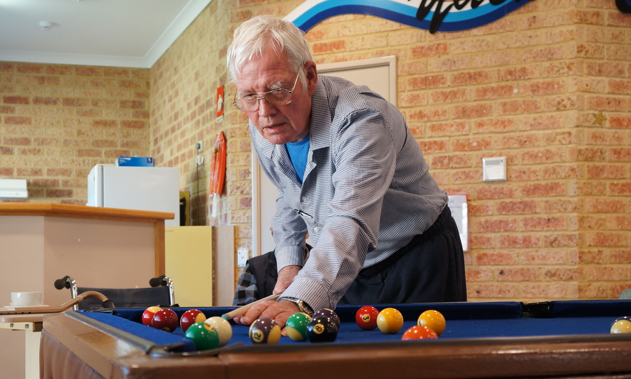 Bringing blokes together at Gracehaven Residential Aged Care in Rockingham