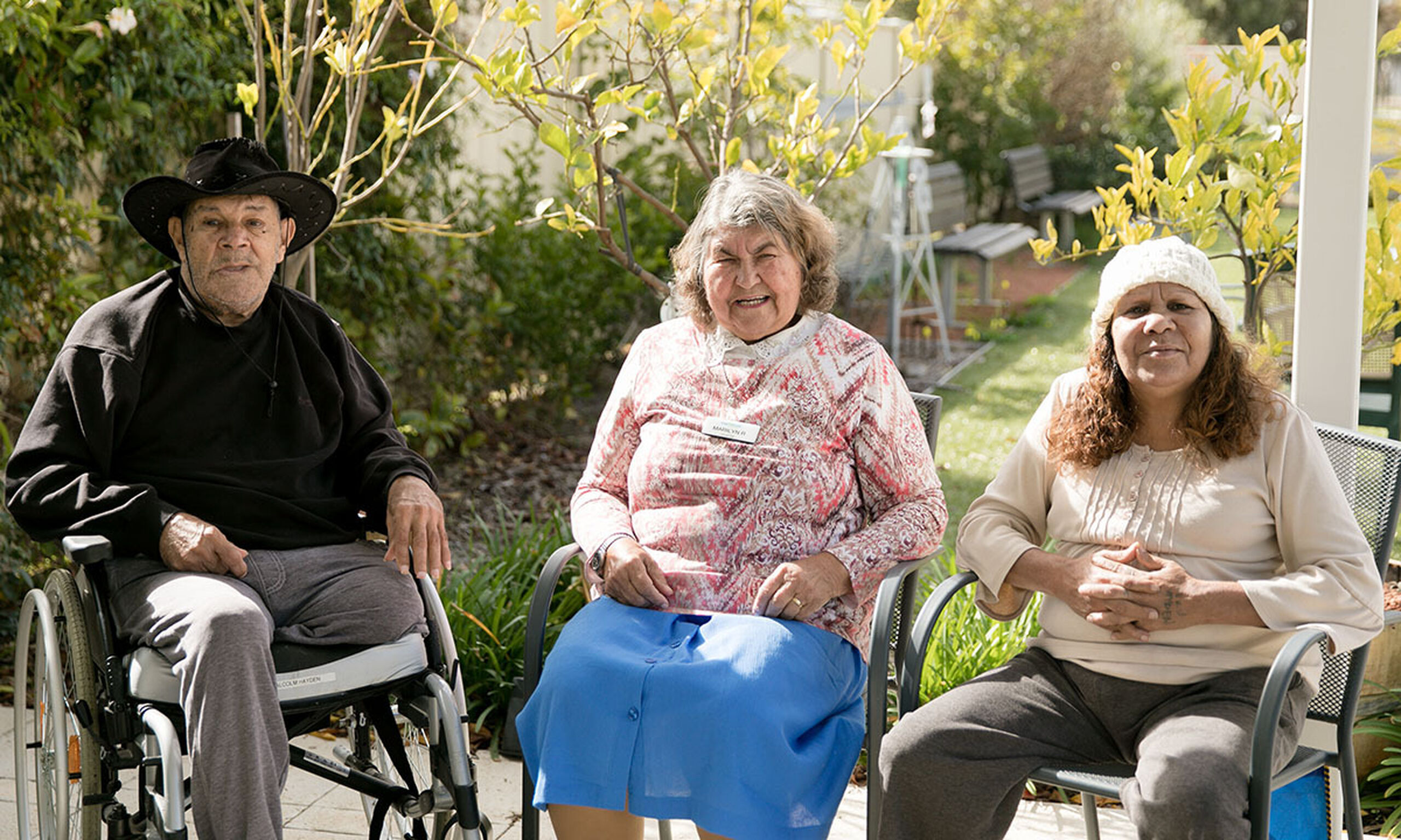 Connections to the land for local aged care volunteer