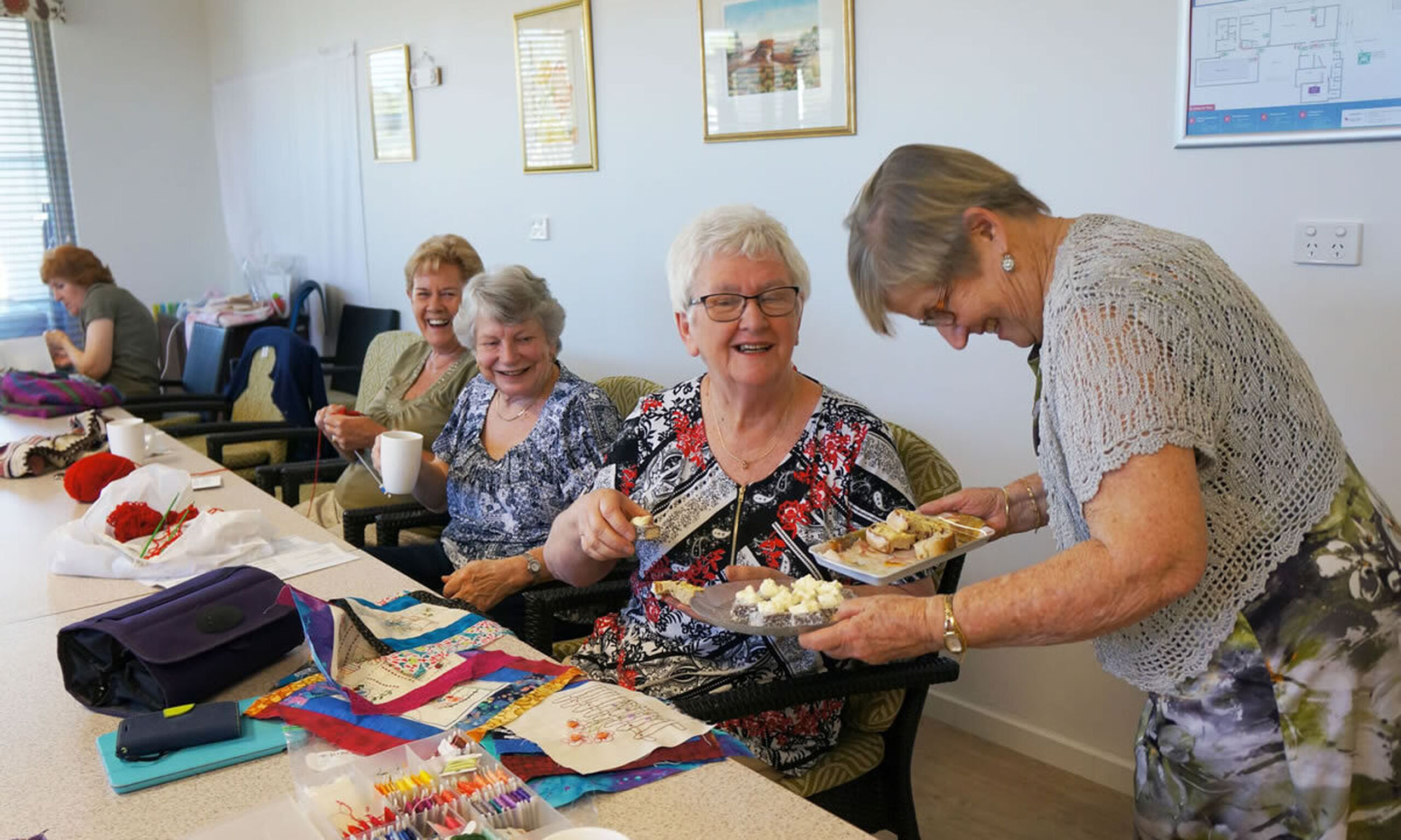 Crafts for a good cause at Riverside Retirement Village