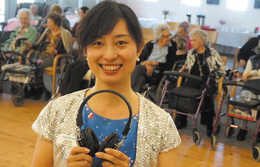 Different languages no barrier to communication at Gracewood residential care in Salter Point