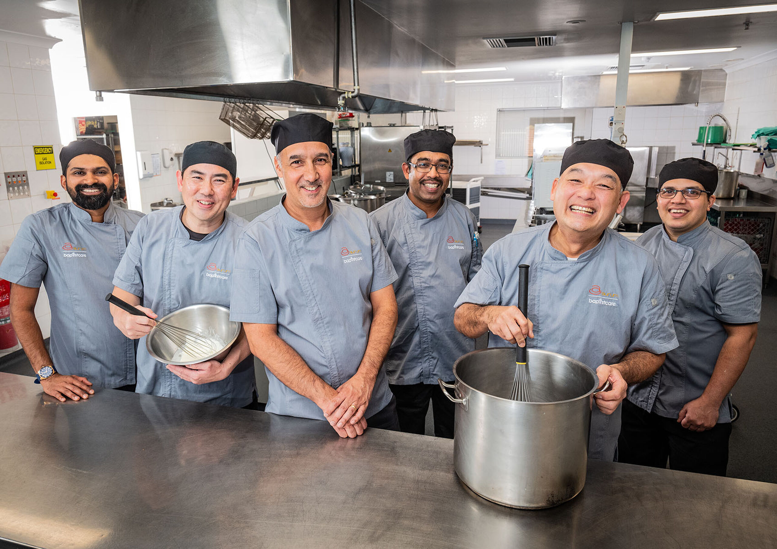 Five star chefs help pioneer change at Baptistcare residential aged care facilities