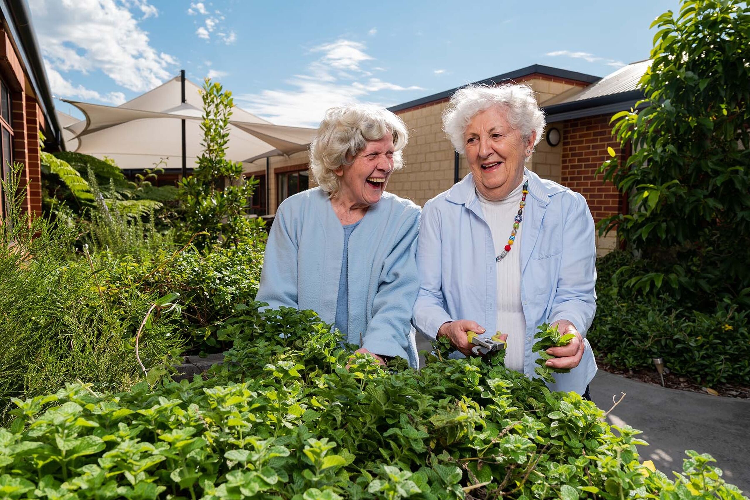 Friendships blossom for volunteer at David Buttfield Centre Residential Care in Gwelup