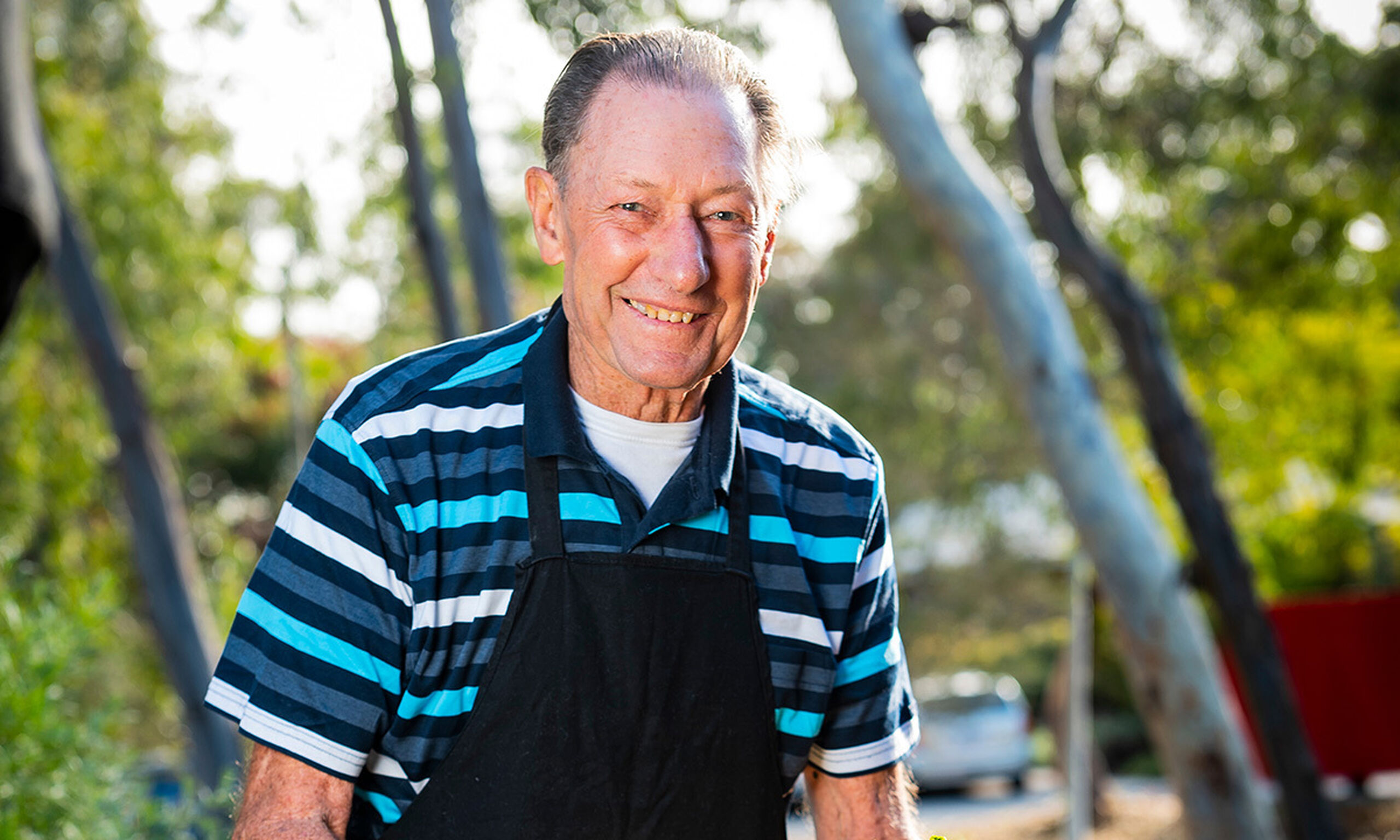 Ivan enjoys retirement in the Perth Hills of Yallambee Retirement Village