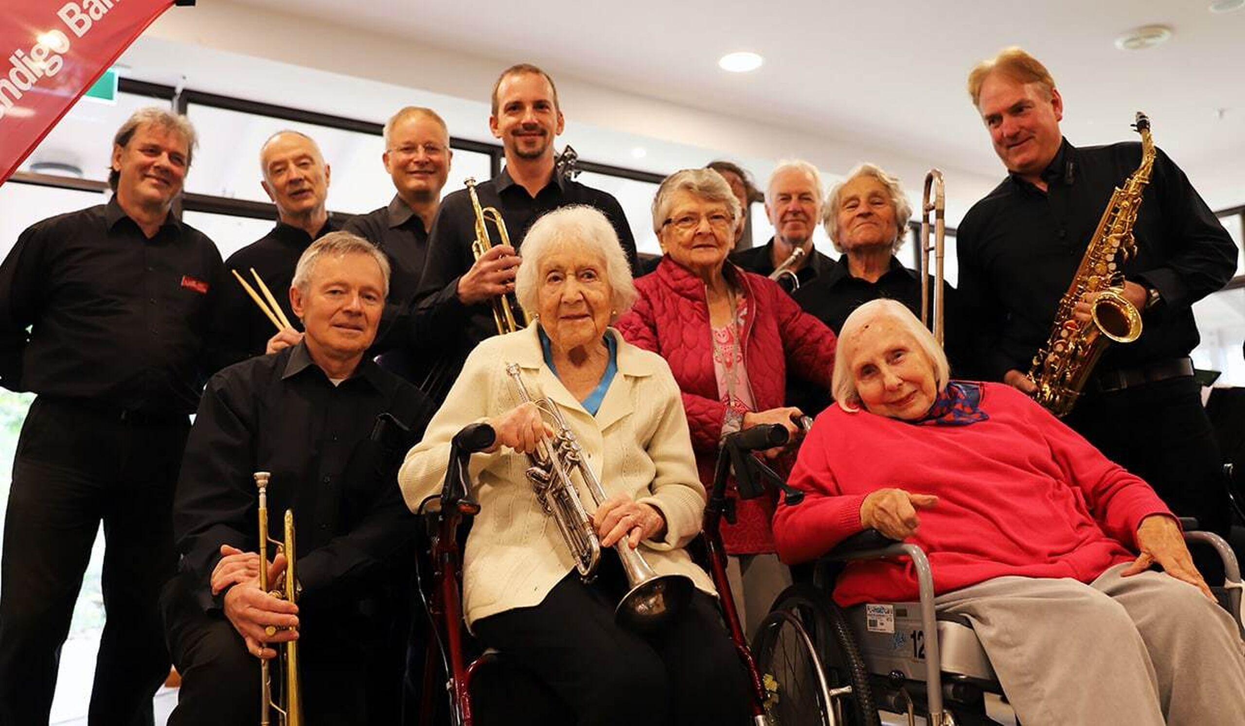 Jazz goes live at Baptistcare Yallambee Residential Aged Care in Mundaring