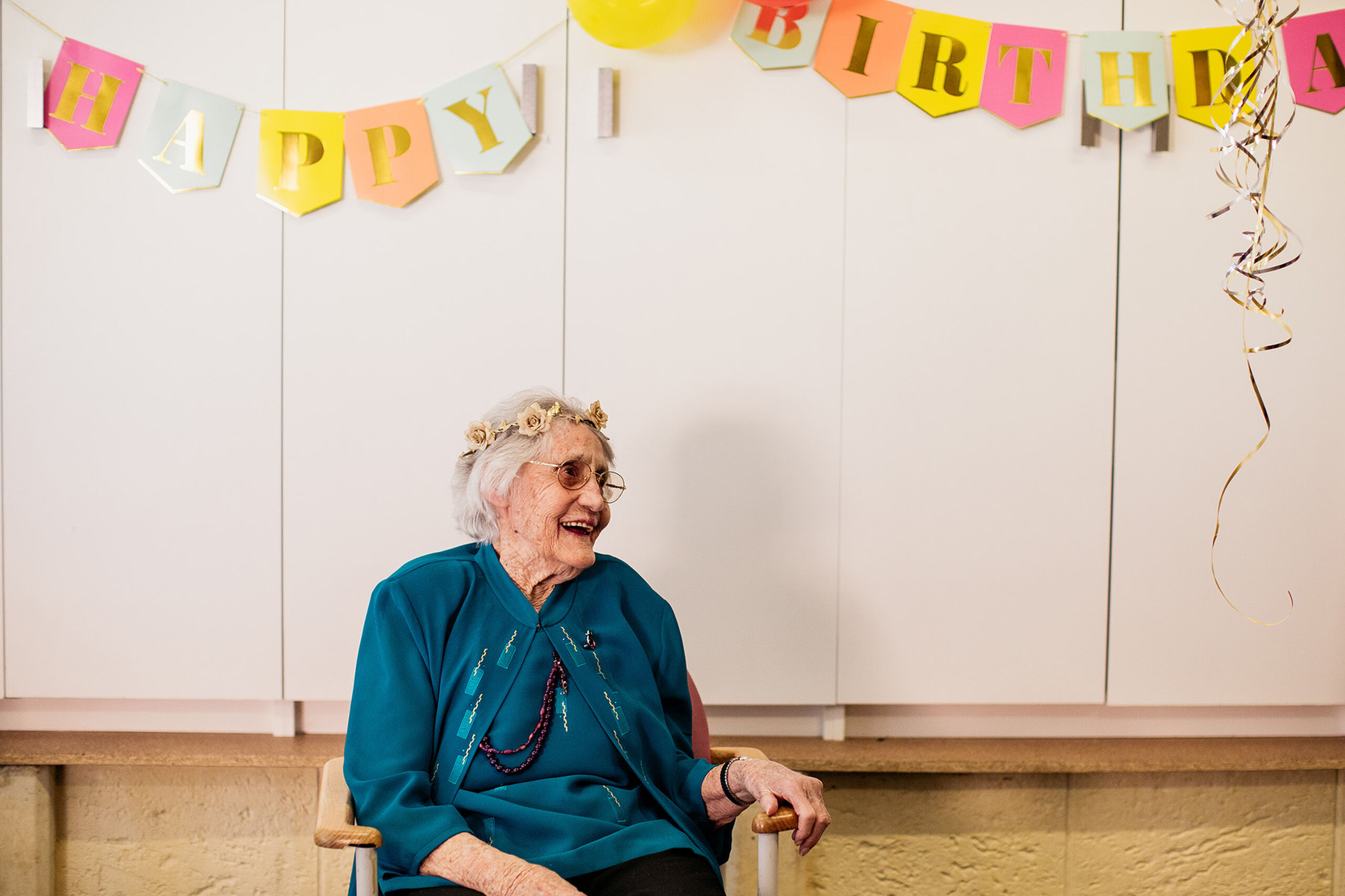 Mary Morey celebrates her 100th birthday at Moonya Residential Aged Care