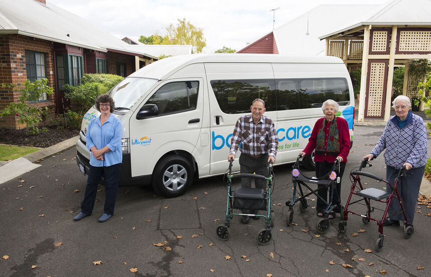 Out and about at William Carey Court Residential Aged Care in Busselton