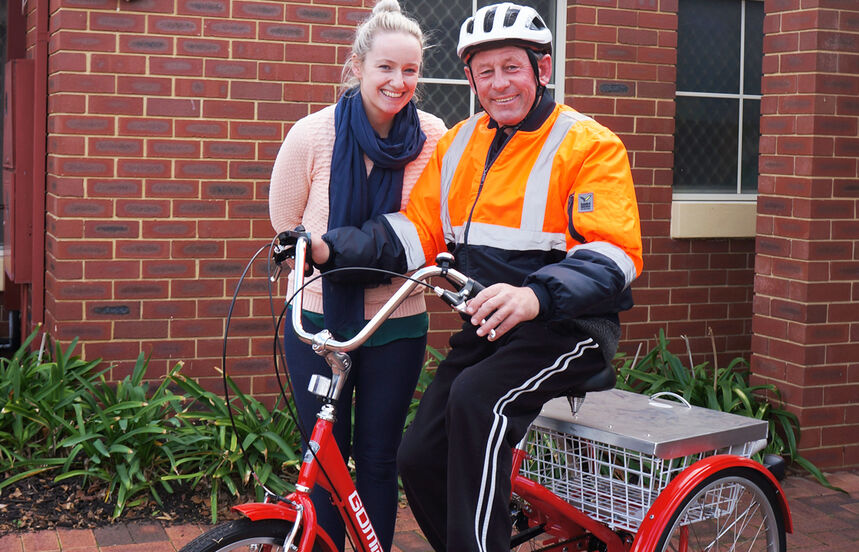 Terrys newfound freedom at Bassendean Community Living