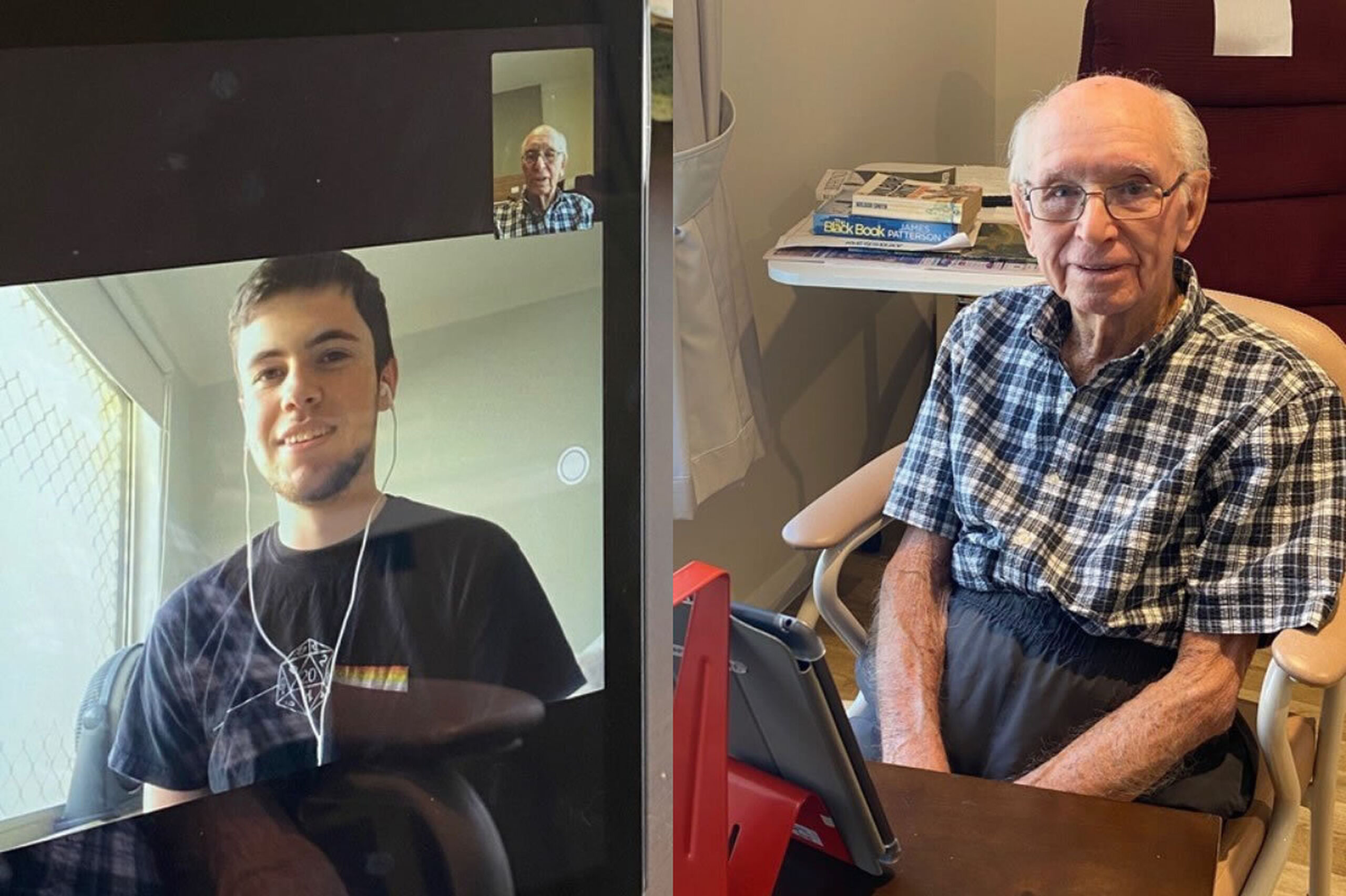 Virtual volunteers help keep seniors connected at David Buttfield Centre Residential Care