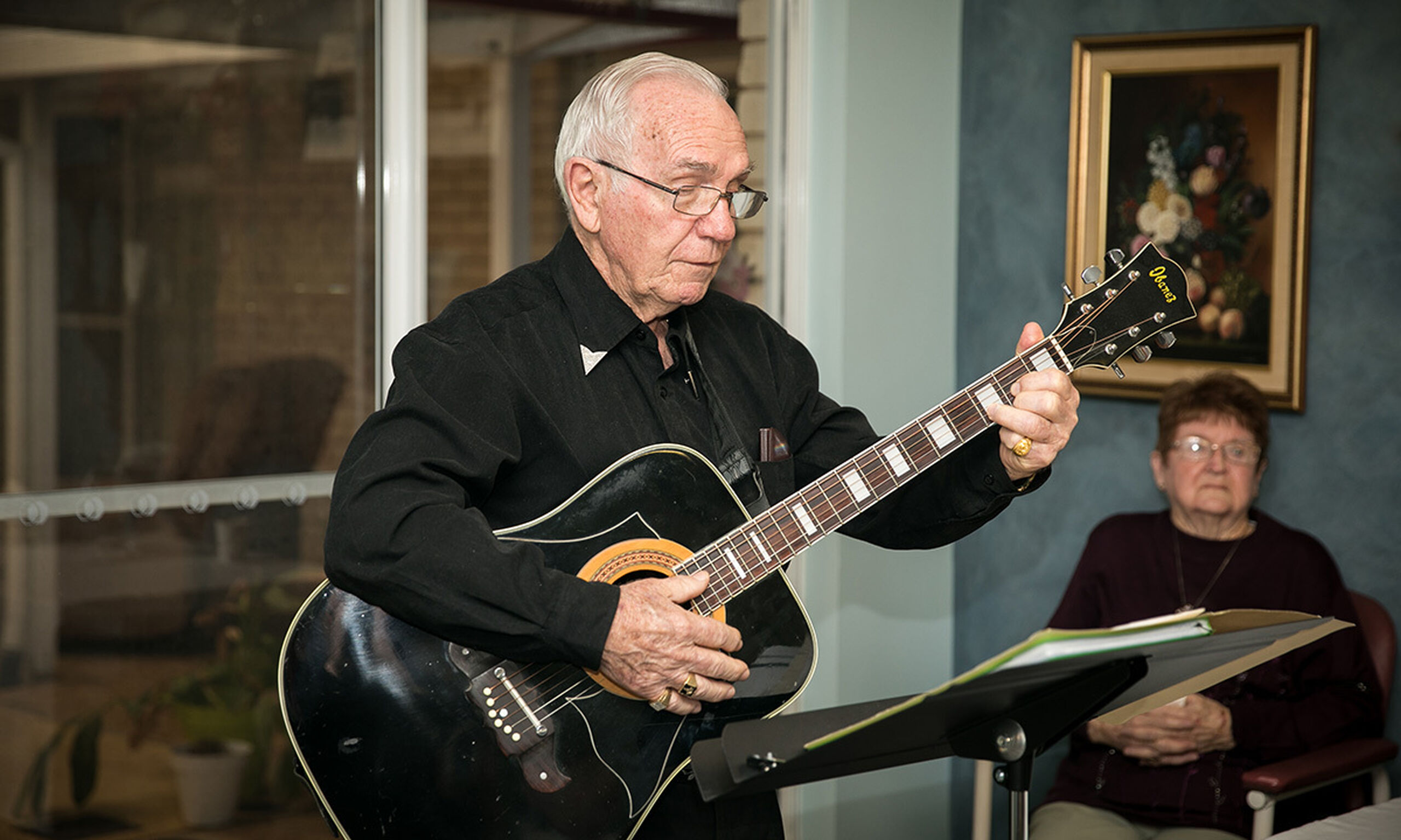 Volunteer singers make a difference in the lives of Baptistcare residential care residents