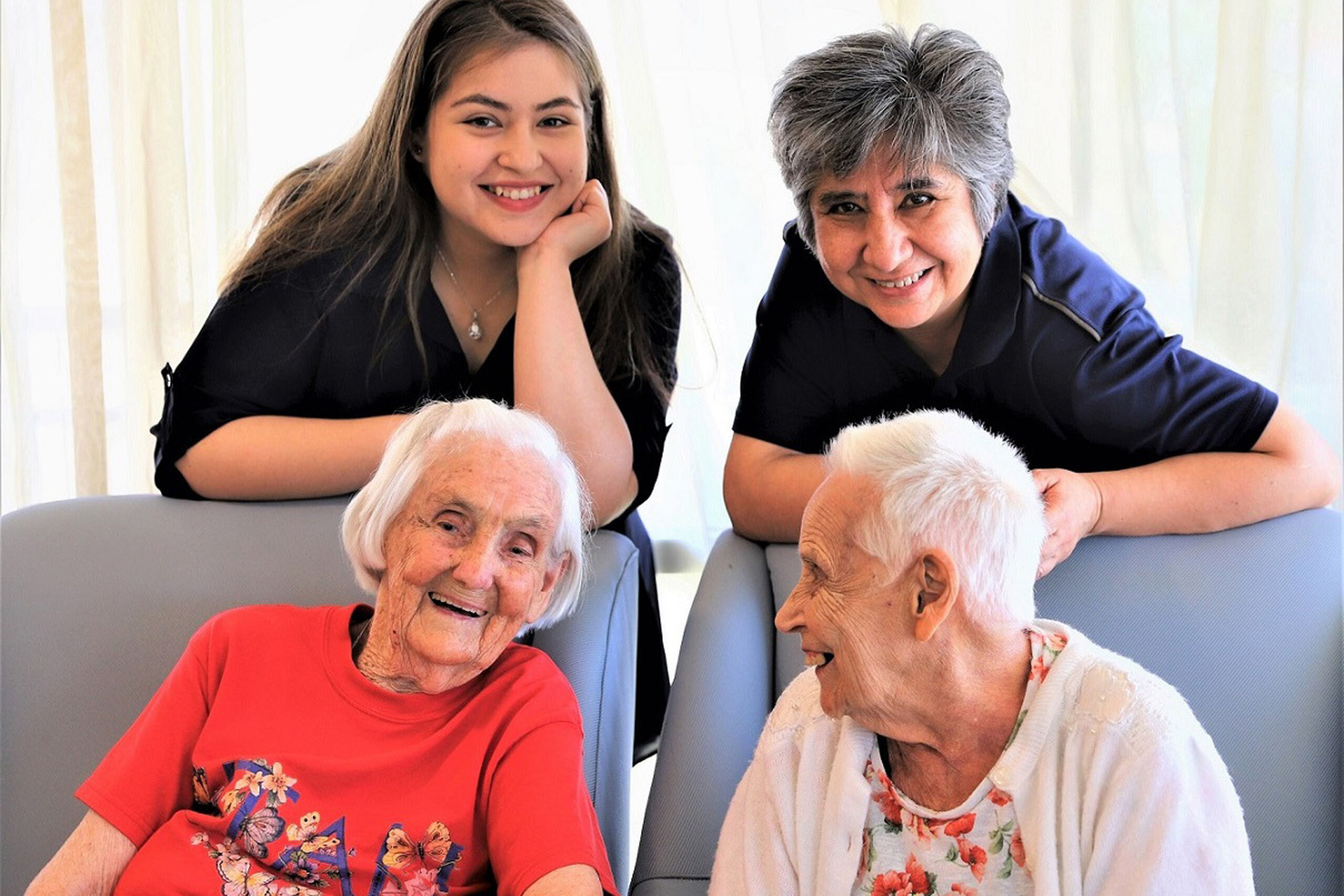 When working in aged care becomes a family affair