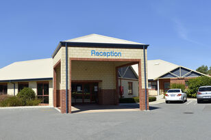 main entry for nursing home residents at baptistcare david buttfield centre aged care home in gwelup wa