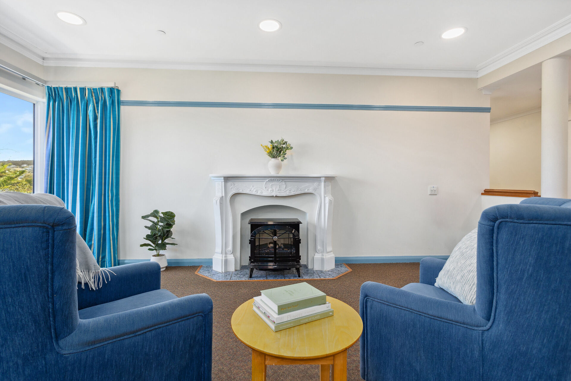 intimate lounge area for nursing home residents at baptistcare bethel aged care home in albany wa