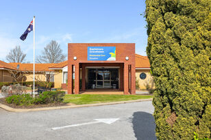 Main entry for nursing home residents at baptistcare gracehaven aged care home in Rockingham WA