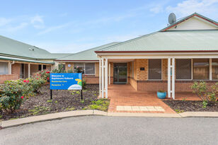 main entry for nursing home residents at baptistcare kalkarni aged care home in brookton wa