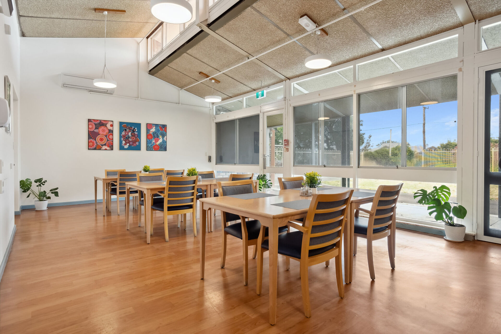 dining room at baptistcare moonya aged care home in manjimup wa for nursing home residents and dementia care