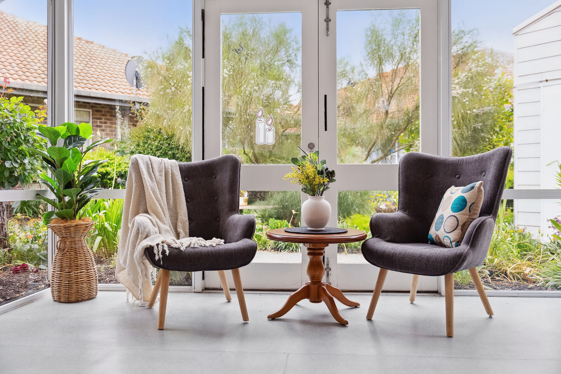 intimate sitting area at baptistcare moonya aged care home in manjimup wa for nursing home residents and dementia care