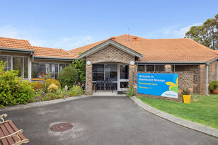 main entry for nursing home residents at baptistcare moonya aged care home in manjimup wa