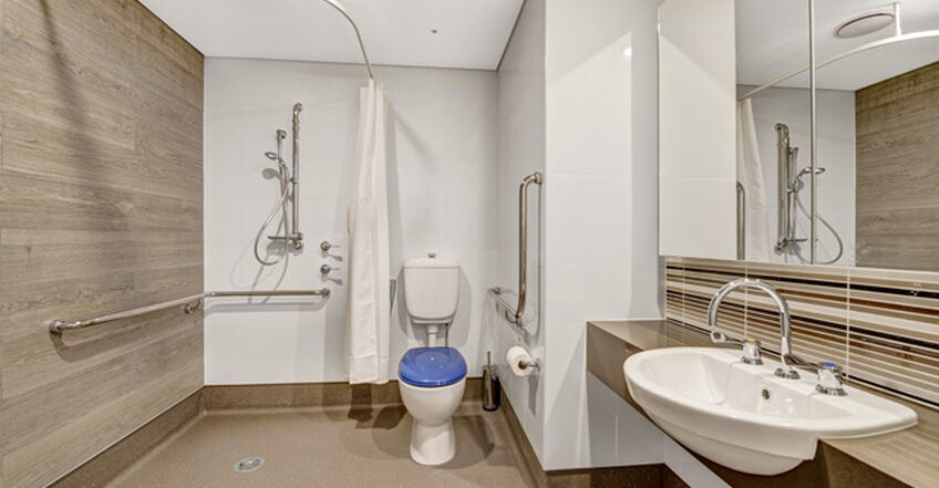 ensuite for elderly aged care resident including dementia care at baptistcare orana centre nursing home point clare central coast nsw