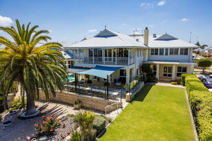 main facade of one of the retirement living villages at baptistcare gracehaven retirement village in rockingham wa