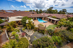 main facade of one of the retirement living villages at baptistcare gracehaven retirement village in rockingham wa