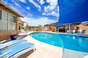 main facade of one of the retirement living villages at baptistcare gracehaven retirement village in rockingham wa