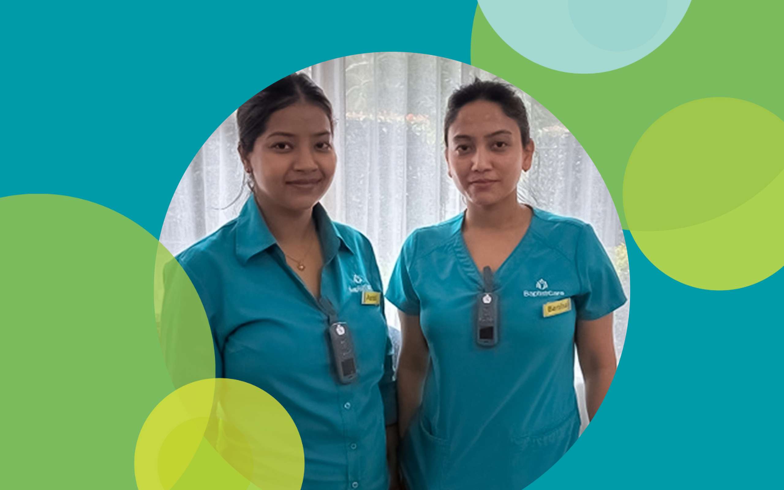 Vocera badge hero image