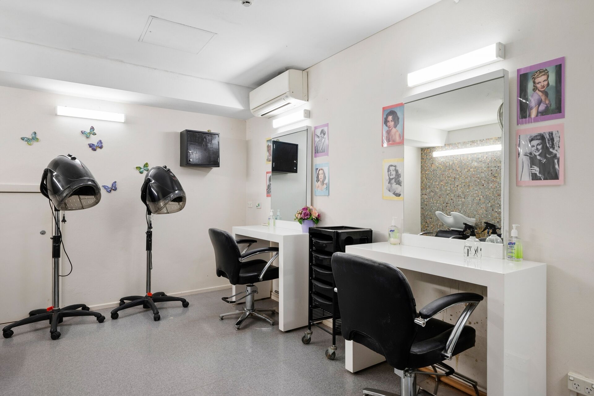 Salon at baptistcare cooinda court residential aged care home in macquarie park northern sydney