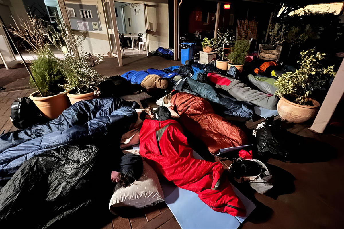 School Rough Sleep Out, WestCare SA